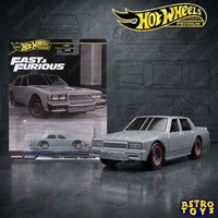 Hot Wheels Premium 1987 chevy caprice abu abu fast and furious edition Ban karet Diecast Hotwheels
