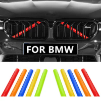 Car Bumper Trim Cover Front Grille Inner Trim Strip For BMW 5 Series GT X1 X2 F07 F10 F11 F18 F48 F39 Auto Accessories