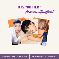 Photocard BTS Album Butter Set – Fanmade 7 Member Unofficial