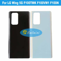 For LG Wing 5G F100TMK F100VM1 F100EMW F100N F100VMY Battery Back Cover Rear Door Housing Case Back Cover
