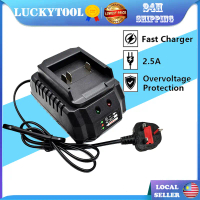 Lithium Battery Charger, IFONSEN, 21V, 2.5A, Rechargeable, Compatible with Power Drills and Saws, Ha