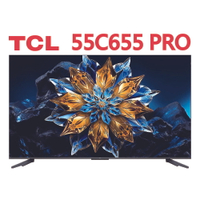 【TCL】55吋 4K QLED PRO GoogleTV 量子智能連網液晶電視55C655 PRO 含運含安裝