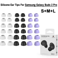 3/6Pairs Replacement Earbuds Tips Earphone L/M/S Earphone Eartips Accessories Silicone Ear Tips for Samsung Galaxy Buds 2 Pro