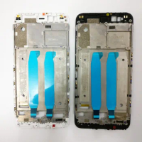 Black/White 5.5 inch For Xiaomi Mi A1 Mi 5X MIA1 Mi5X Front Housing Chassis Plate LCD Display Bezel Faceplate Frame ( No LCD )