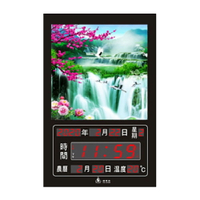【台灣品牌】LED電子鐘 數字型電子鐘 FB-3658