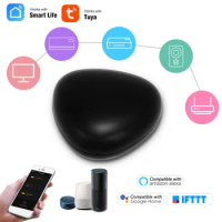 Tuya universal Smart IR Hub remote control Voice Control For Air Conditioner TV Work With Alexa Google Home Assistant Smartphone