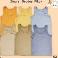 1pcs BOBOKO INOVATEX Singlet Anak Bayi Kaos dalam Piko Baby Newborn SNI Usia 0-3 Tahun | Kaus Kutang
