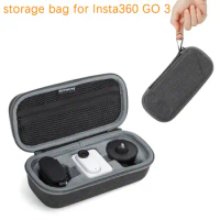 Portable Storage Bag for Insta360 GO 3 Case Mini Carrying Handbag Scratchproof Soft Lining Bag for Insta360 GO 3 Accessories