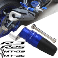 Motorcycle Crash Pads Exhaust Sliders Body Protector For YAMAHA YZF R3 R25 YZF-R3 MT-03 MT-03 MT03 MT25 Accessories MT 03 MT 25