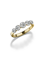 แหวนเพชร New Diamond Line - สีโกลด์