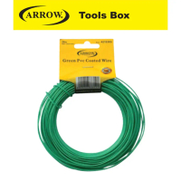 ARROW GREEN PVC COATED WIRE A20618G  A21030G A21130G EASY USE SAFETY GOOD QUALITY
