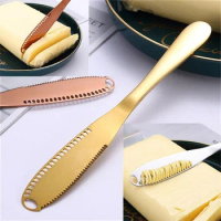 3 in 1 Stainless Steel Butter Spreader, Butter Knife Kitchen Gadgets Cuchillo De Mantequilla Нож Для Масла