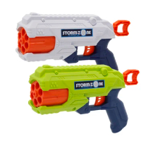 New Arrival Manual 6-Shot Revolver Soft Bullet Gun Suit for Nerf Bullets Toy Pistol Gun Dart Blaster Toys for kids