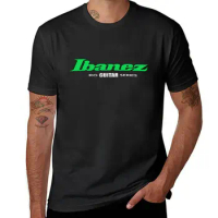 Ibanez Rg Guitar Green T-Shirt cute clothes Short sleeve tee sublime oversized men workout shirt