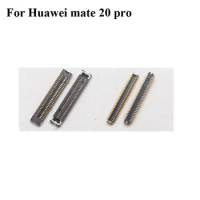 2PCS FPC connector For Huawei mate 20 pro 20pro LCD display screen on Flex cable on mainboard motherboard For mate20 pro
