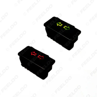12V/24V 5-Pin Universal Car Double Arrow Electric Window Switch Electric Window Glass Lifter Switch
