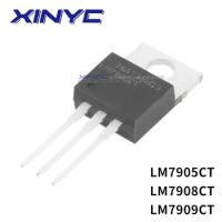 10PCS LM7905CT LM7908CT LINEAR VOLTAGE REGULATOR IC LM7909CT TO220