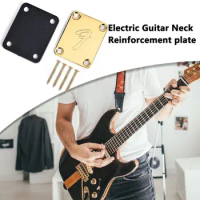 Electric Guitar Neck Plate W/ Mounting Screw For Fender Stratocaster Telecaster