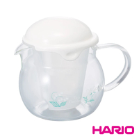 【HARIO】KIRARA蛋型白色茶壺 / CHY-36-W