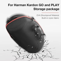 Portable Bluetooth Audio Storage Bag Nylon and EVA Storage Box Replacement for Harman Kardon GO PLAY