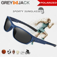 Grey Jack Kacamata Sunglasses Polarized Model Sport TR90 Ringan Anti Silau UV400 Fashionable Olahrag