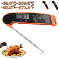 -50.0℃~200.0℃ Digital Kitchen Food Thermometer Meat Water Milk Cooking Food Probe BBQ Electronic Oven Thermometer Kitchen Tools