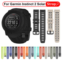 Watch Band Strap for Garmin Instinct Crossover Solar Esports Tide Silicone Watchband Bracelet for Instinct 2 Solar Tactical belt