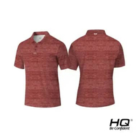 Baju Polo Shirt Swiss Tech Golf Polyester DriFit Premium Quality HQ#22 M Maroon
