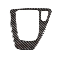 Carbon Fiber sticker Car Interior Gear Shift Panel sticker car interior accessories For BMW old 3 Series/E90 E92