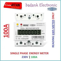 (100A) 1-Phase Energy kWh Meter 10(100)A (reading kWh meter only)