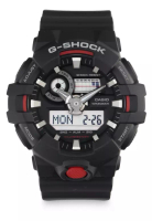 Casio Casio G-SHOCK Jam Tangan Pria - Black Red - Silicon - GA-700-1ADR