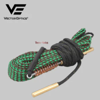 Vector Optics For .22, 5.56, .223 Bore Caliber Firearms Hunting Gun Bore Cleaning Rope Rifle Barrel Cleaner Calibre