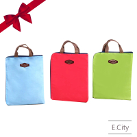 【E.City】限時買一送一-超便利韓版A4平板文件拉鏈手提袋(共2入)