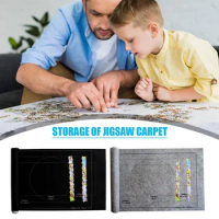 Felt Puzzle Mat Picture Puzzle Storage Blanket for 1500-3000pcs Picture Puzzle Portable Mat Children's Jigsaw Tool Storage Mats