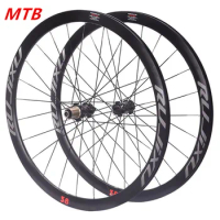 MTB RUJIXU rim 26 27.5 29 inch wheel, clincher tire, disc brakes, 24hole. Quick release, thru axle ，BOOST 。mountain wheelset