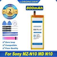 100% Original LOSONCOER 800mAh LIP-3WMB Battery For Sony MZ-N10 MD N10 Battery +Free tools ~In Stock