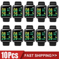 5/10/20Pcs Wholesale Smart Watch 116 Plus Sport Fitness Sleep Tracker Pedometer D13 Smartwatch for Men Women 116Plus VS D20