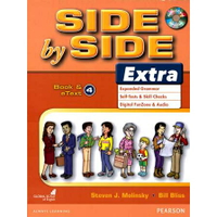 Side by Side Extra 3/e (4) Book and eText with CD/1片 Molinsky 9780134306698華通書坊/姆斯