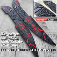 SALE KARPET MOTOR PCX 160 PIJAKAN ALAS KAKI PCX 160 RUBER MOTIF