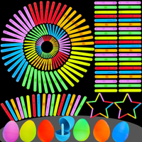 120Glow Sticks for Easter Eggs Glow Easter Basket Stuffers Easter Eggs Stuffers Glow in the Dark Par