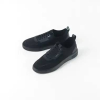 Sepatu BALLY MACKY KNIT ALL BLACK SNEAKER 100% ORIGINAL 43.5