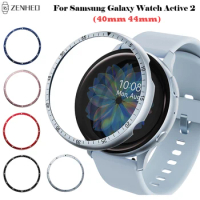 Metal Bezel Ring For Samsung Galaxy Watch Active 2 40mm 44mm Protection Case Cover Accessories
