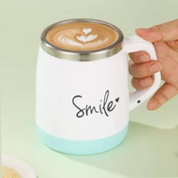 全自動攪拌杯新款充電304不鏽鋼懶人旋轉沖泡牛奶咖啡杯印字