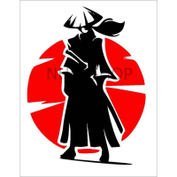 stiker samurai - sticker samurai |part 1 Paper Stationery