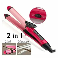 Catok Nova NHC-2009 Catokan Rambut Mini 2 in 1 Nova