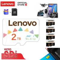 Lenovo Original 2TB Memory Card 64GB/U1/128GB/256G/512G Micro TF/SD Flash Cards Micro TF Card UHS-1 