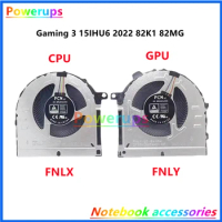 New Original Laptop/Notebook CPU/GPU Cooler Fan For Lenovo IdeaPad Gaming 3 15IHU6 82K1 82MG 2022 FNLX FNLY