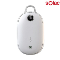 Solac SJL-C02 充電式暖暖包/懷爐/暖蛋/暖手寶 SJL-C02W 冰雪白