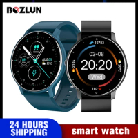 BOZLUN New Sport Smart Watch Women Fitness tracker Full Touch Screen Smartwatch Men Clock Waterproof Bluetooth For Android ios