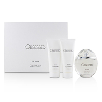 卡文克萊 CK Calvin Klein - 迷上了!女香組合:香水100ml/3.4oz +身體乳液100ml/3.4oz + 沐浴凝膠100ml/3.4oz